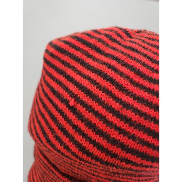 VINTAGE Marilyn Manson 1990s Antichrist Superstar Shock‎ Logo Beanie Authentic - Picture 3 of 7